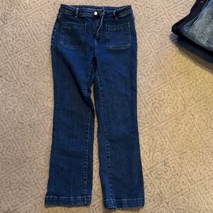 Michael Kors Dark Blue Straight Leg Jeans